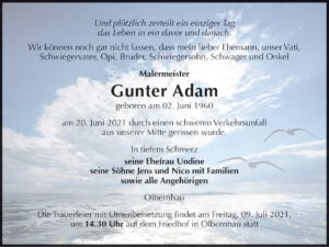 Todesanzeige_Gunter_Adam